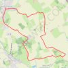 Itinéraire Sentier du Mont Kokereel - Boeschepe, distance, dénivelé, altitude, carte, profil, trace GPS