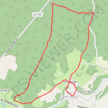 Itinéraire 16-361, distance, dénivelé, altitude, carte, profil, trace GPS