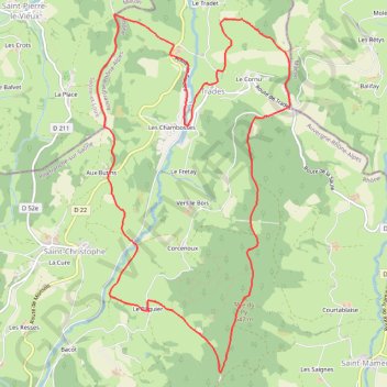 Itinéraire Circuit de Trades, distance, dénivelé, altitude, carte, profil, trace GPS