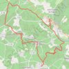 Itinéraire Boucle VTT depuis Saint-Sulpice-de-Cognac, distance, dénivelé, altitude, carte, profil, trace GPS