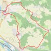 Itinéraire Les coteaux de l'Yonne, distance, dénivelé, altitude, carte, profil, trace GPS