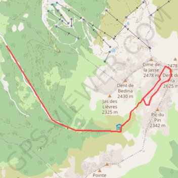 Itinéraire Pointe de l'Aigleton ou Signal du Vénétier, distance, dénivelé, altitude, carte, profil, trace GPS