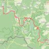 Itinéraire Laforêt - Frahan - Alle - Rochehaut - Bouillon, distance, dénivelé, altitude, carte, profil, trace GPS