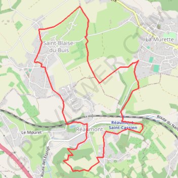 Itinéraire Départ Saint Blaise, distance, dénivelé, altitude, carte, profil, trace GPS