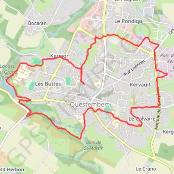 Itinéraire Qistanbèrt, distance, dénivelé, altitude, carte, profil, trace GPS