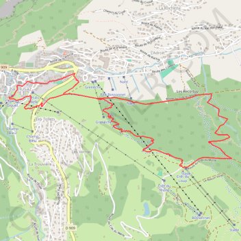 Itinéraire Aiguille des Calvaires - Jour 2, distance, dénivelé, altitude, carte, profil, trace GPS