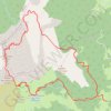 Itinéraire Randonnée de la Tournette par Montaubert, distance, dénivelé, altitude, carte, profil, trace GPS