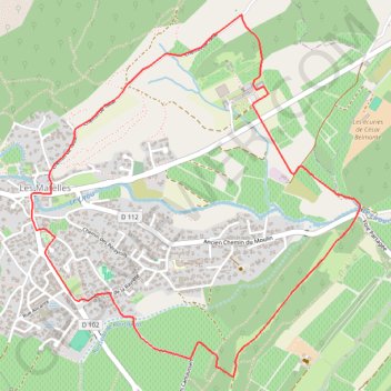 Itinéraire Les Matelles, distance, dénivelé, altitude, carte, profil, trace GPS