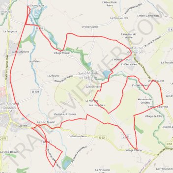 Itinéraire 0 - Gravel SSL 2026, distance, dénivelé, altitude, carte, profil, trace GPS