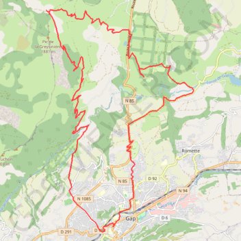 Itinéraire Très joli circuit, distance, dénivelé, altitude, carte, profil, trace GPS