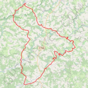 Itinéraire Les Gorges de l'Auvézère - Tourtoirac, distance, dénivelé, altitude, carte, profil, trace GPS
