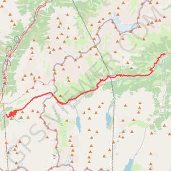 Itinéraire 01: Andermatt – Disentis/Mustér (DEVELOPED_WITH_SIGNS), distance, dénivelé, altitude, carte, profil, trace GPS