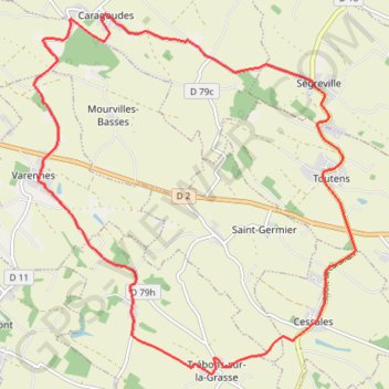 Itinéraire Chaleur et bitume, distance, dénivelé, altitude, carte, profil, trace GPS