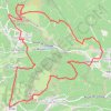 Itinéraire Roches de Vergisson et Solutré (71), distance, dénivelé, altitude, carte, profil, trace GPS