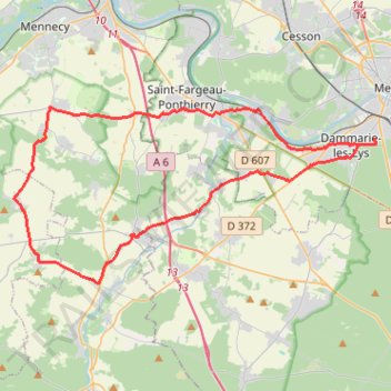 Itinéraire ESD 002, distance, dénivelé, altitude, carte, profil, trace GPS