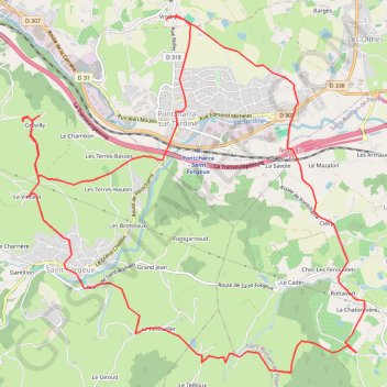 Itinéraire Circuit des 3 Chapelles, distance, dénivelé, altitude, carte, profil, trace GPS