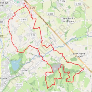 Itinéraire La VTTIST. - 25 km, distance, dénivelé, altitude, carte, profil, trace GPS