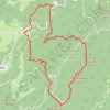 Itinéraire Raquettes dans la forêt des Coulmes, distance, dénivelé, altitude, carte, profil, trace GPS