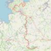 Itinéraire Randonnée de Gurunhuel à Perros-Guirec, distance, dénivelé, altitude, carte, profil, trace GPS