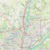 Itinéraire L'Erdre à vélo, distance, dénivelé, altitude, carte, profil, trace GPS