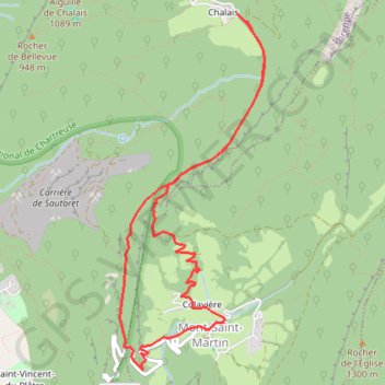 Itinéraire Mont Saint Martin, distance, dénivelé, altitude, carte, profil, trace GPS