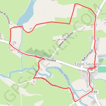 Itinéraire À la découverte de la faune et flore secrètes Natura 2000 en Avesnois, distance, dénivelé, altitude, carte, profil, trace GPS