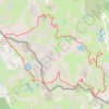 Itinéraire Giro dei laghi Lausfer par Santa Anna, distance, dénivelé, altitude, carte, profil, trace GPS