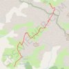 Itinéraire Combe de Crousette - Descente, distance, dénivelé, altitude, carte, profil, trace GPS