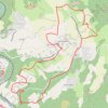 Itinéraire Autour d'Yronde et Buron, distance, dénivelé, altitude, carte, profil, trace GPS