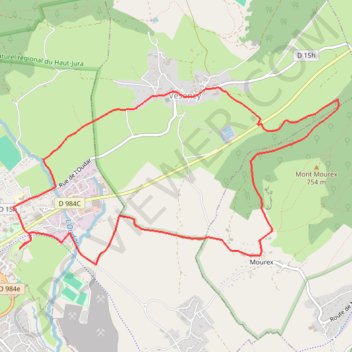 Itinéraire Les Druides, distance, dénivelé, altitude, carte, profil, trace GPS