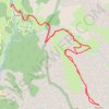 Itinéraire Sommet de Roche Grande (Estenc, 06470), distance, dénivelé, altitude, carte, profil, trace GPS