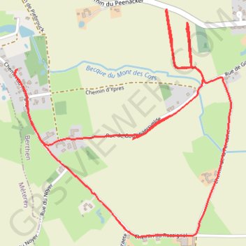 Itinéraire Horse Tracking, distance, dénivelé, altitude, carte, profil, trace GPS