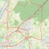 Itinéraire Rennes forêt, distance, dénivelé, altitude, carte, profil, trace GPS