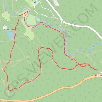 Itinéraire track, distance, dénivelé, altitude, carte, profil, trace GPS