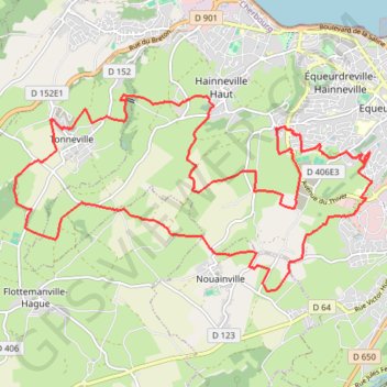 Itinéraire 2 - 21_km_trail belle etoile, distance, dénivelé, altitude, carte, profil, trace GPS