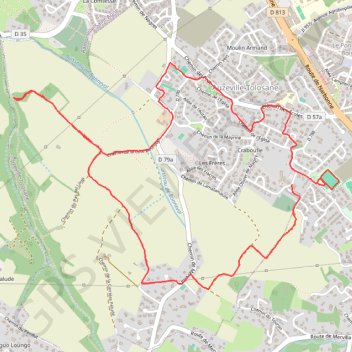 Itinéraire 20230410 Outdoor running, distance, dénivelé, altitude, carte, profil, trace GPS