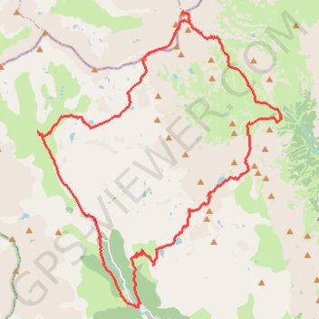 Itinéraire Thabor par le Pas du Lac Blanc, distance, dénivelé, altitude, carte, profil, trace GPS