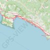 Itinéraire De Sestri Levante à Camogli, distance, dénivelé, altitude, carte, profil, trace GPS