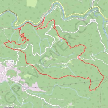 Itinéraire L'oie, les fromages et l'Agout, distance, dénivelé, altitude, carte, profil, trace GPS
