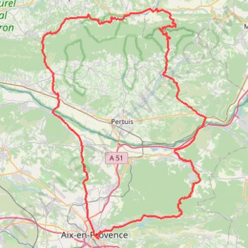 Itinéraire 12 avril Aix, distance, dénivelé, altitude, carte, profil, trace GPS