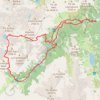 Itinéraire Cauteret - Tour des Lacs Embarrat Pourtet et Nère, distance, dénivelé, altitude, carte, profil, trace GPS