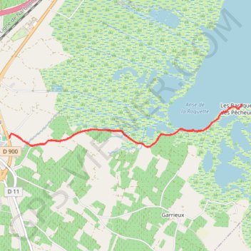 Itinéraire Salses-le-Château - Baraques des Pêcheurs, distance, dénivelé, altitude, carte, profil, trace GPS