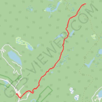 Itinéraire Sentier du Trappeur 2.0, distance, dénivelé, altitude, carte, profil, trace GPS