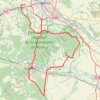 Itinéraire Route du Champagne_1, distance, dénivelé, altitude, carte, profil, trace GPS