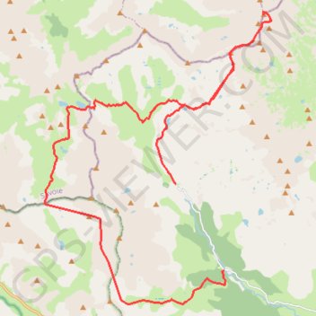 Itinéraire Mont thabord par col des muandes retour par lac des cerces et col du chardonnet 2 jours, distance, dénivelé, altitude, carte, profil, trace GPS