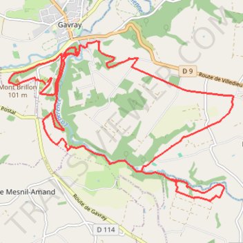 Itinéraire Le Défi de la Lande, distance, dénivelé, altitude, carte, profil, trace GPS