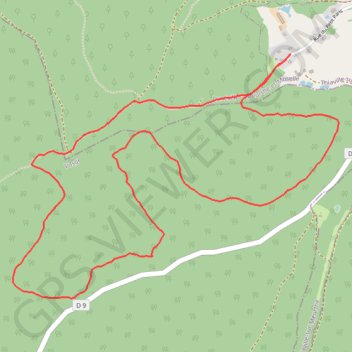 Itinéraire Circuit du Petit Paris, distance, dénivelé, altitude, carte, profil, trace GPS