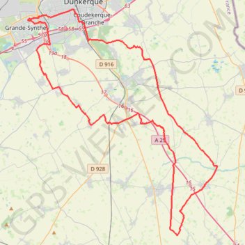 Itinéraire 2024-06-12 17:53:40, distance, dénivelé, altitude, carte, profil, trace GPS