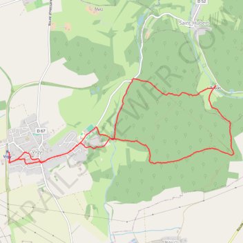 Itinéraire Vigy - Rabas, distance, dénivelé, altitude, carte, profil, trace GPS