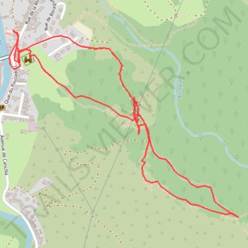 Itinéraire Sentier du balcon de Quillan, distance, dénivelé, altitude, carte, profil, trace GPS